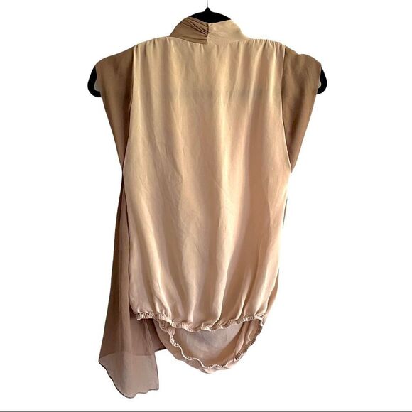 Haute HIPPIE Sleeveless Silk Draped Blouse Tank Top XS - Picture 2 of 9